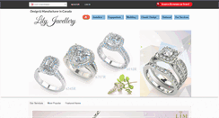 Desktop Screenshot of lilyjewellery.com